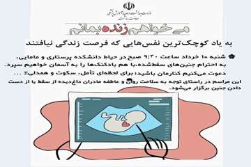 به مناسبت احترام به جنین های سقط شده 