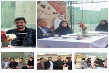 عکس همکاران در دیدار از کافه کتاب 